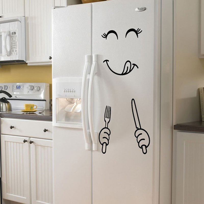 Fridge Stickers Smiling Yummy Faces Fridge Stickers Smiling Yummy Faces