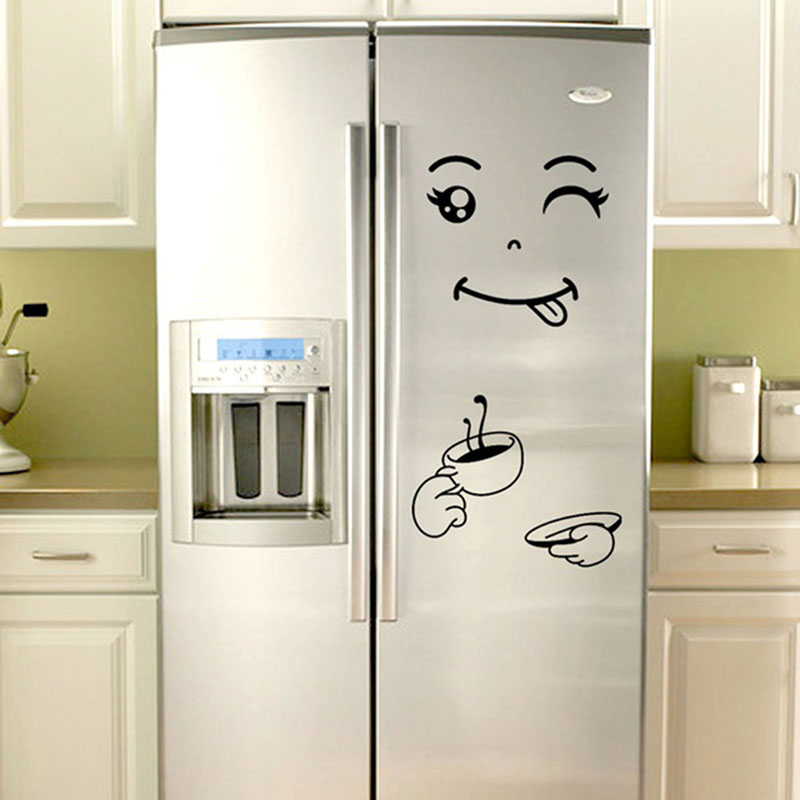Fridge Stickers Smiling Yummy Faces Fridge Stickers Smiling Yummy Faces