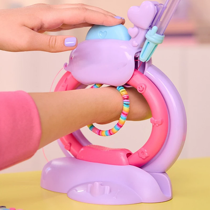 Friendship Bracelet Making Kit with Over 1,200 Beads – DIY Bracelet Maker for Girls