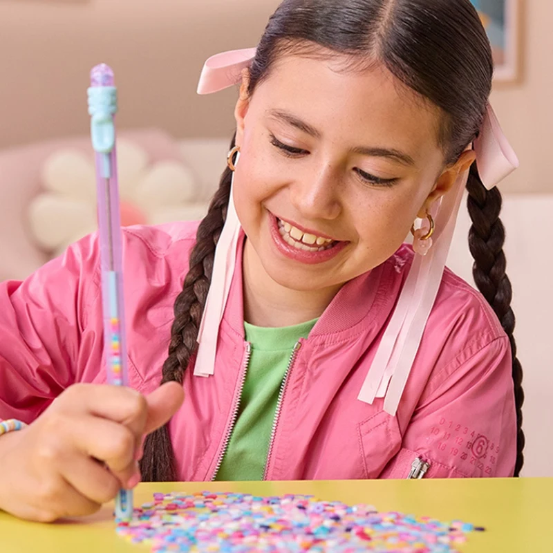 Friendship Bracelet Making Kit with Over 1,200 Beads – DIY Bracelet Maker for Girls
