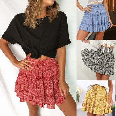 Frill Skirt Women's Casual Wear Frill Skirt Women's Casual Wear