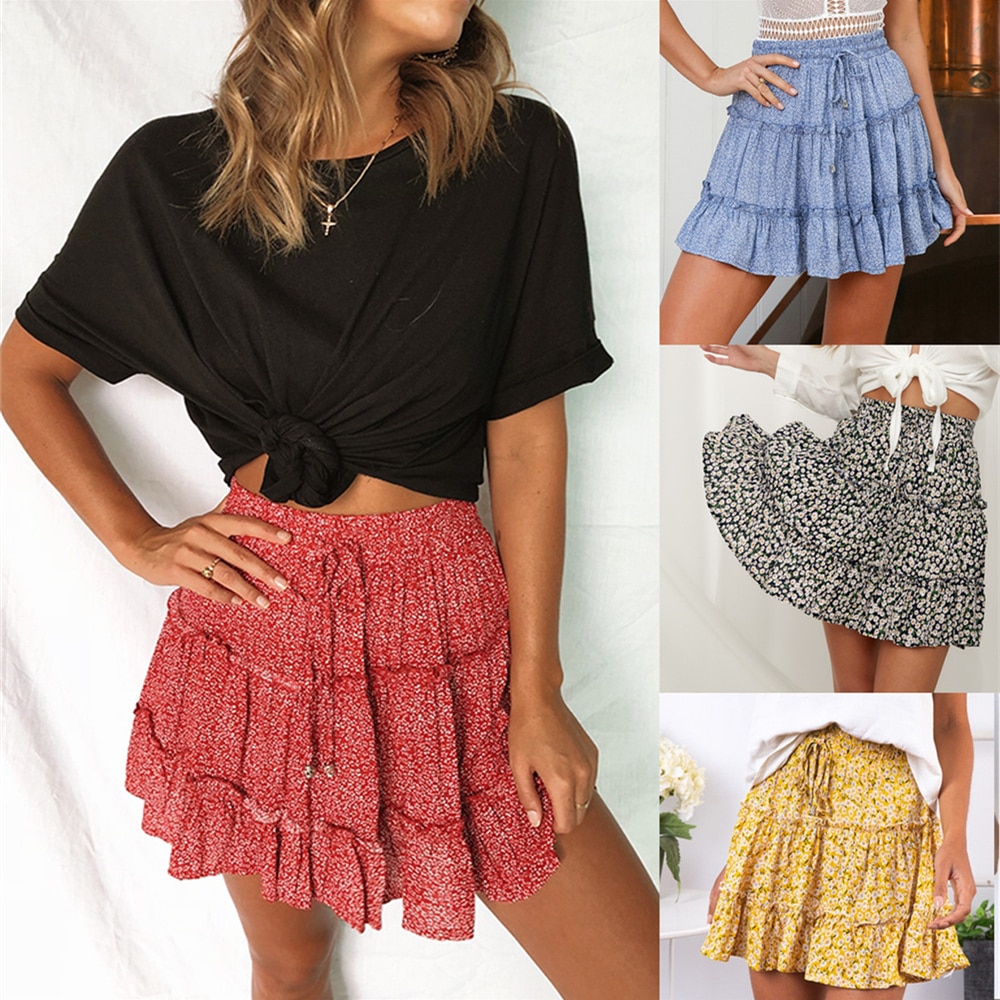Frill Skirt Women's Casual Wear