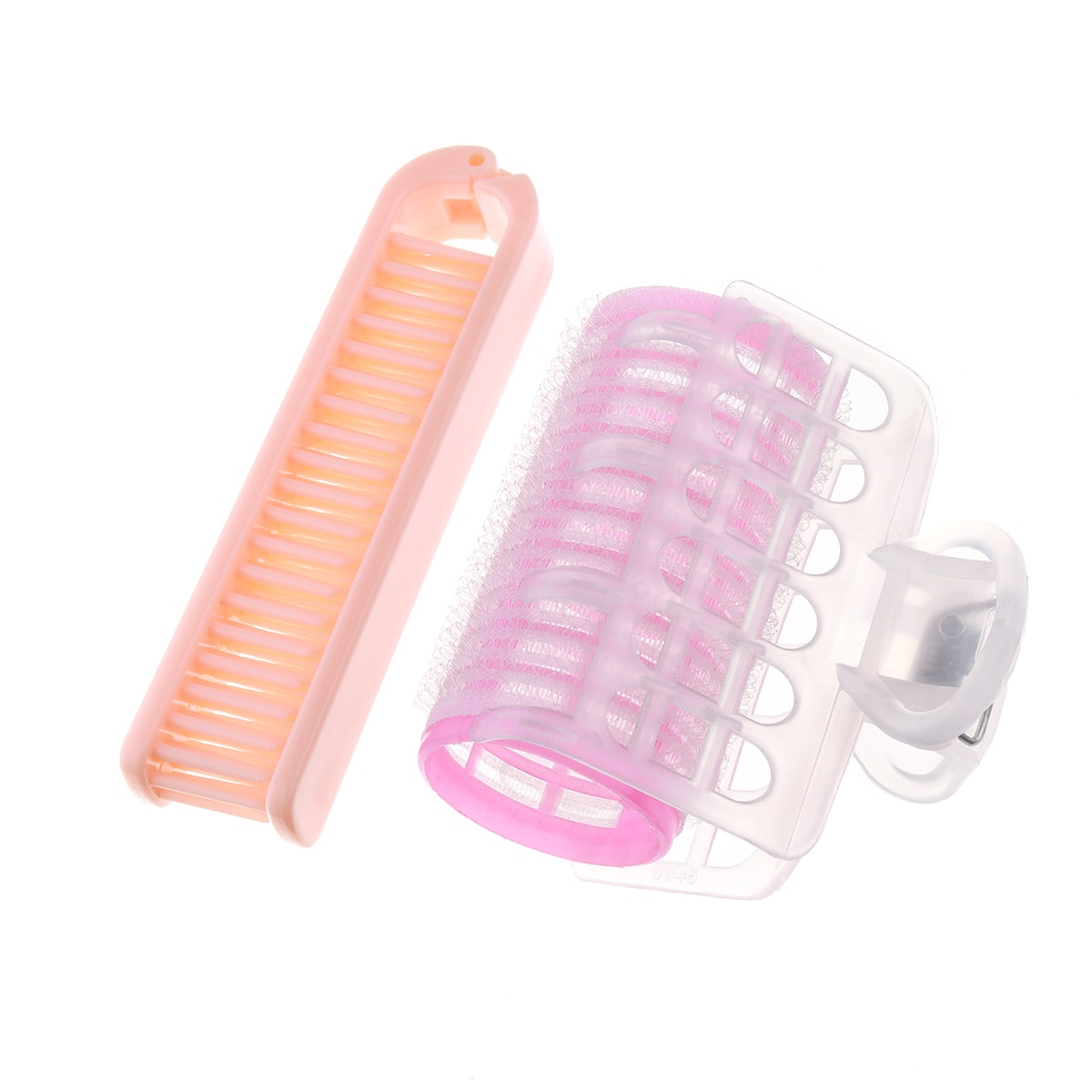 Fringe Curler with Foldable Comb