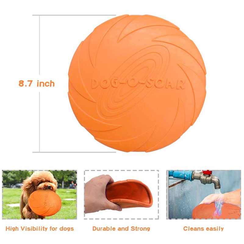 Frisbee Dog Toy Pet Flying Disc Frisbee Dog Toy Pet Flying Disc