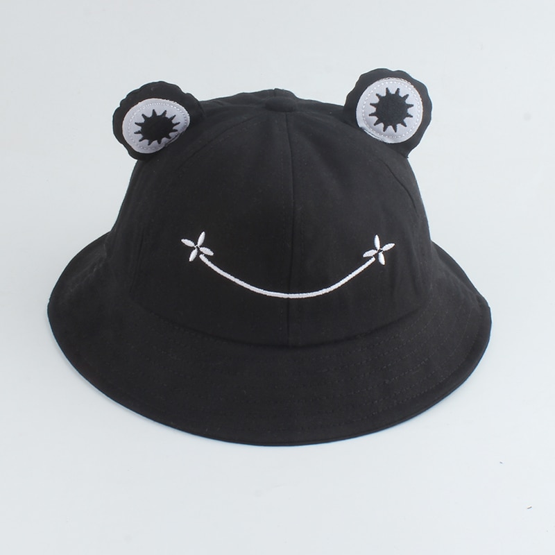 Frog Bucket Hat Cute Fishing Cap