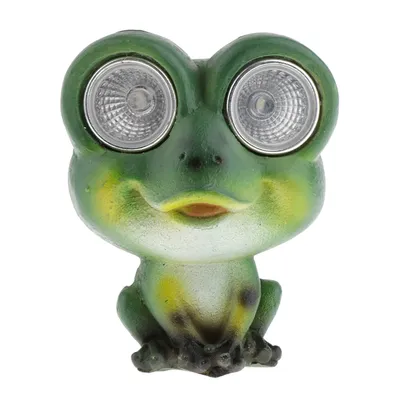 Frog Solar Light Garden Decor Frog Solar Light Garden Decor