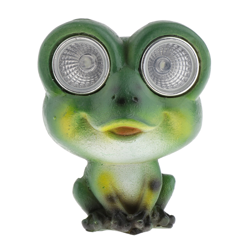 Frog Solar Light Garden Decor