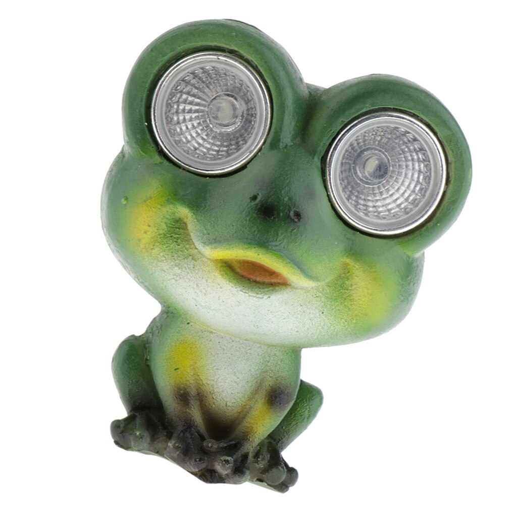 Frog Solar Light Garden Decor Frog Solar Light Garden Decor