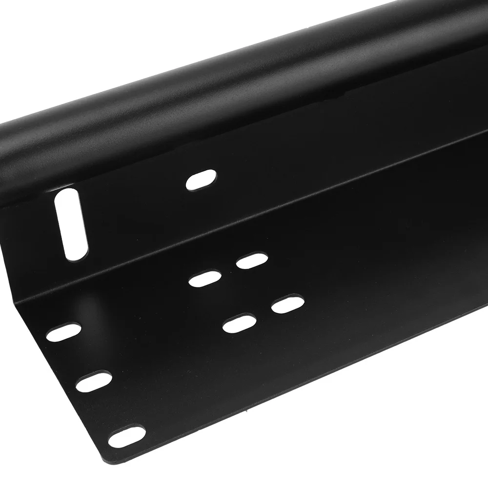 Front Bumper License Plate Off Road LED Light Bar Frame Holder Log Light Mount Bracket Universal SUV Lamp Holder Front Bumper License Plate Off Road LED Light Bar Frame Holder Log Light Mount Bracket Universal SUV Lamp Holder