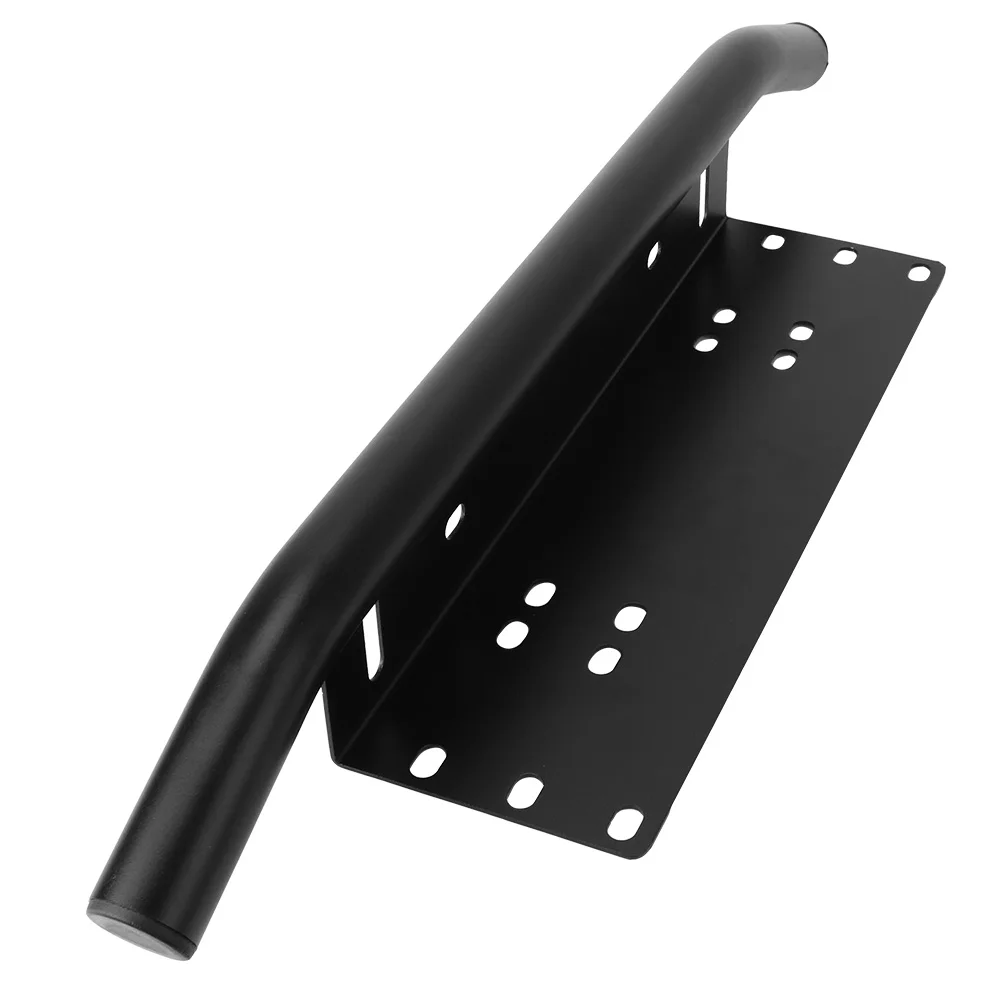 Front Bumper License Plate Off Road LED Light Bar Frame Holder Log Light Mount Bracket Universal SUV Lamp Holder Front Bumper License Plate Off Road LED Light Bar Frame Holder Log Light Mount Bracket Universal SUV Lamp Holder