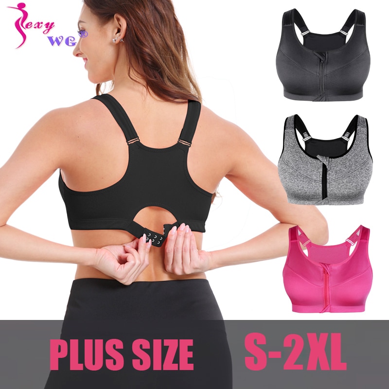 Front Zipper Sports Bra Fitness Top Front Zipper Sports Bra Fitness Top