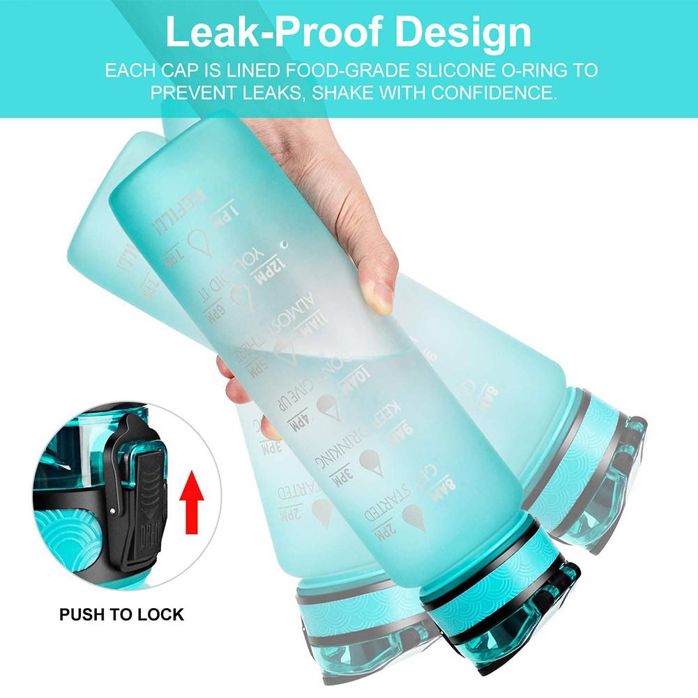 Frosted Motivating Water Bottle