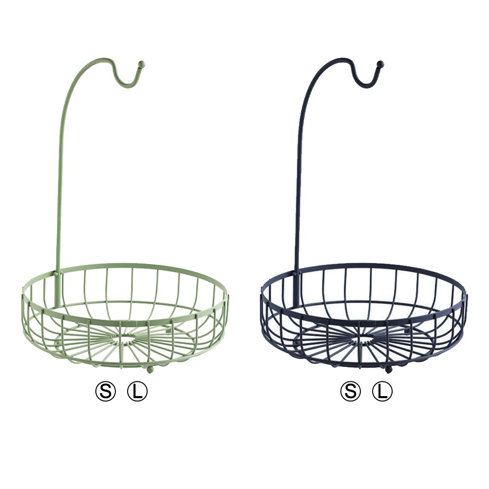 Fruit Basket with Banana Hook Storage Basket Fruit Basket with Banana Hook Storage Basket