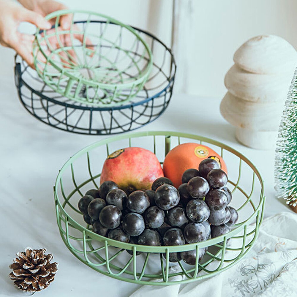 Fruit Basket with Banana Hook Storage Basket Fruit Basket with Banana Hook Storage Basket