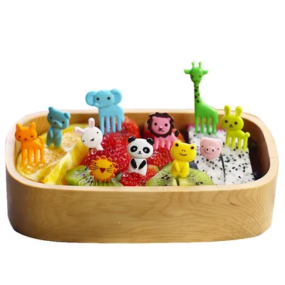 Fruit Fork Cute Animal Picks (10 pcs) Fruit Fork Cute Animal Picks (10 pcs)