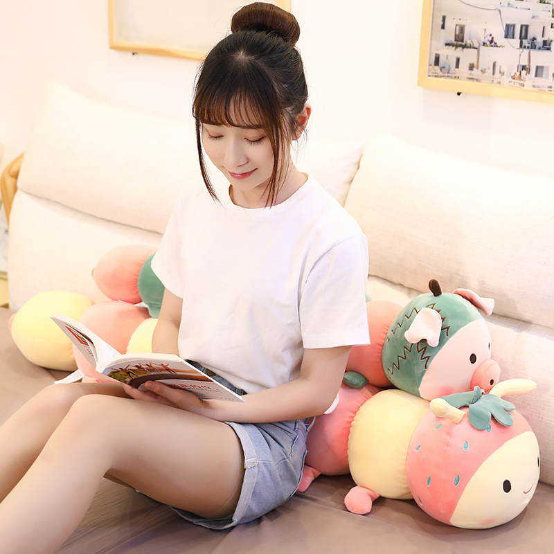 Fruit Head Caterpillar Plush Fruit Head Caterpillar Plush
