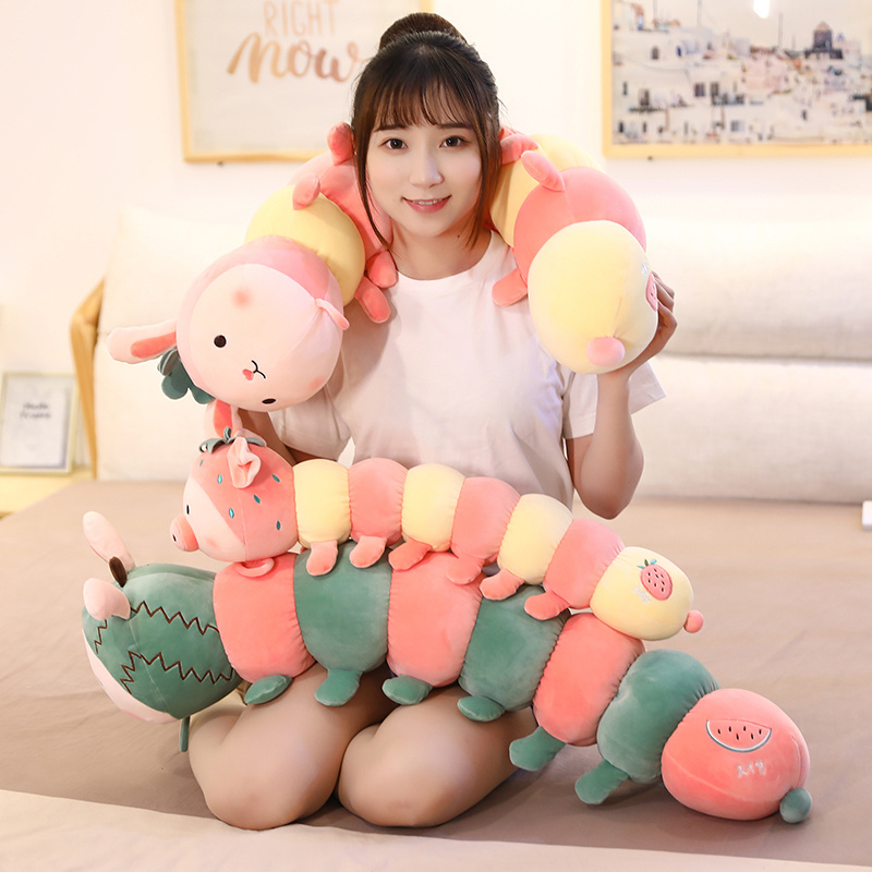 Fruit Head Caterpillar Plush Fruit Head Caterpillar Plush