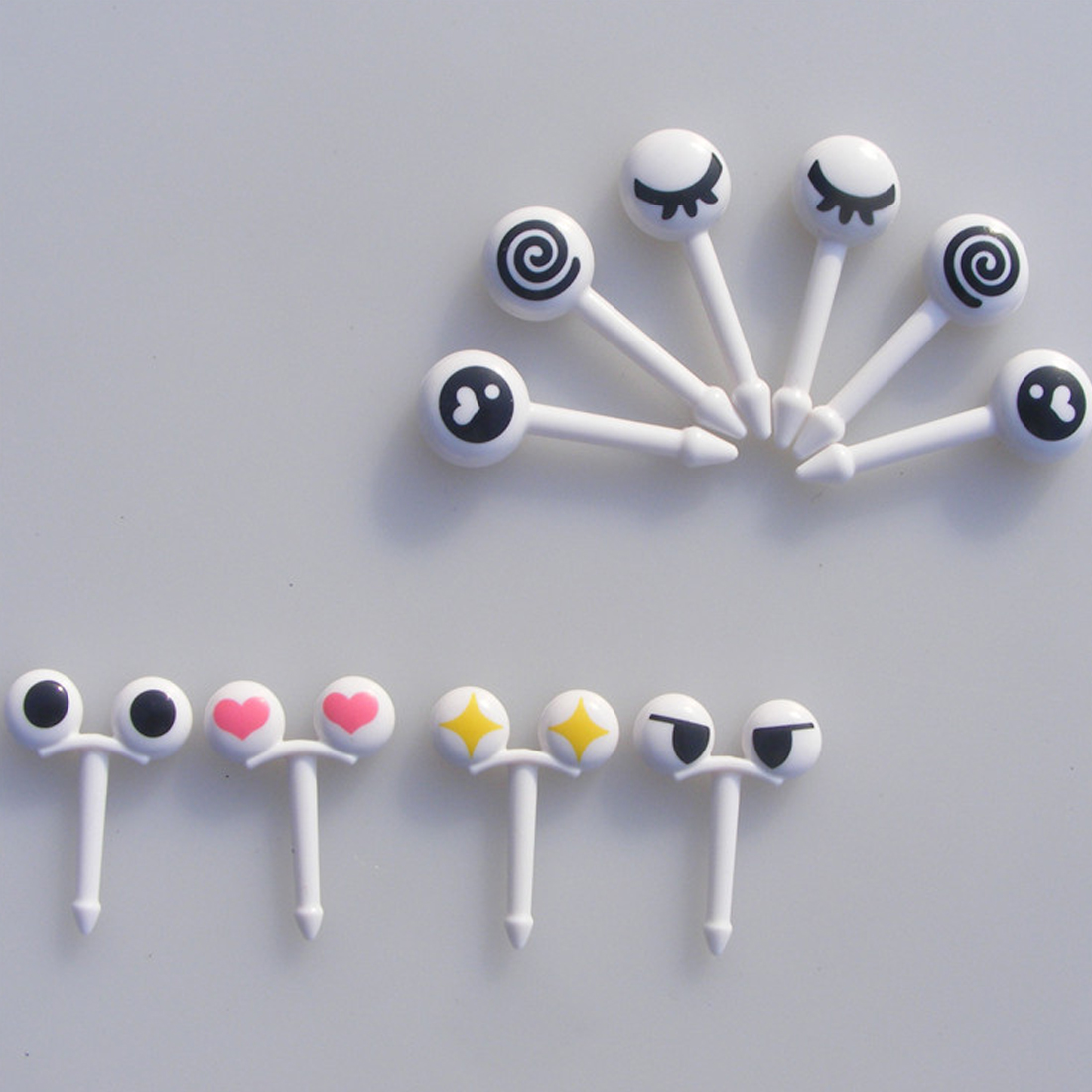 Fruit Picks Cute Mini Forks (10pcs) Fruit Picks Cute Mini Forks (10pcs)