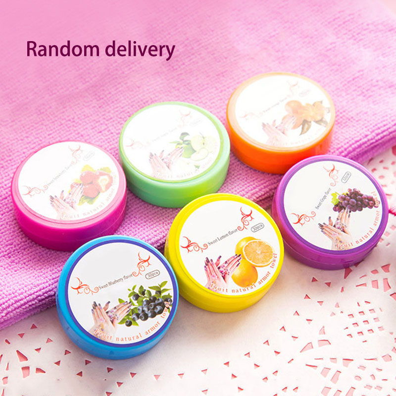 Fruit Scent Nail Paint Remover Wipes