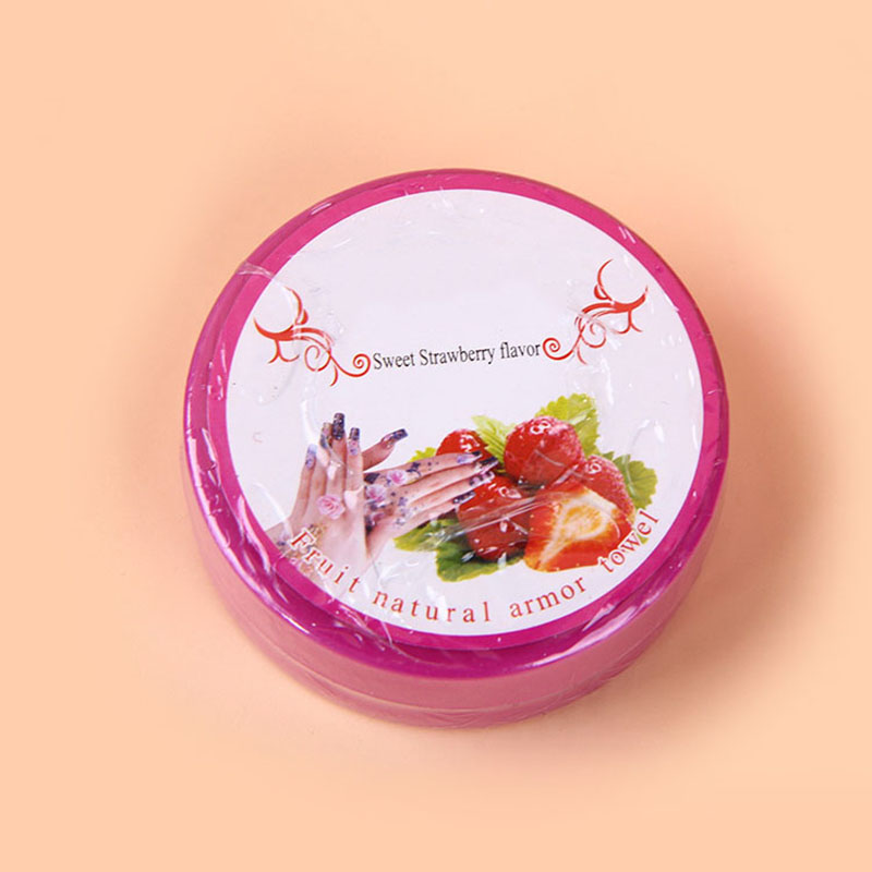 Fruit Scent Nail Paint Remover Wipes