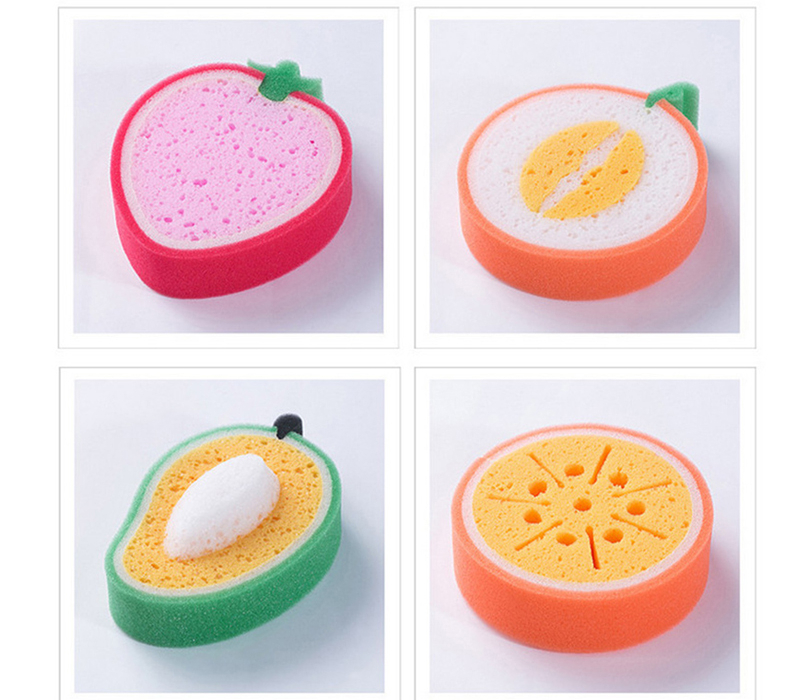 Fruit Shaped Cleaning Sponge