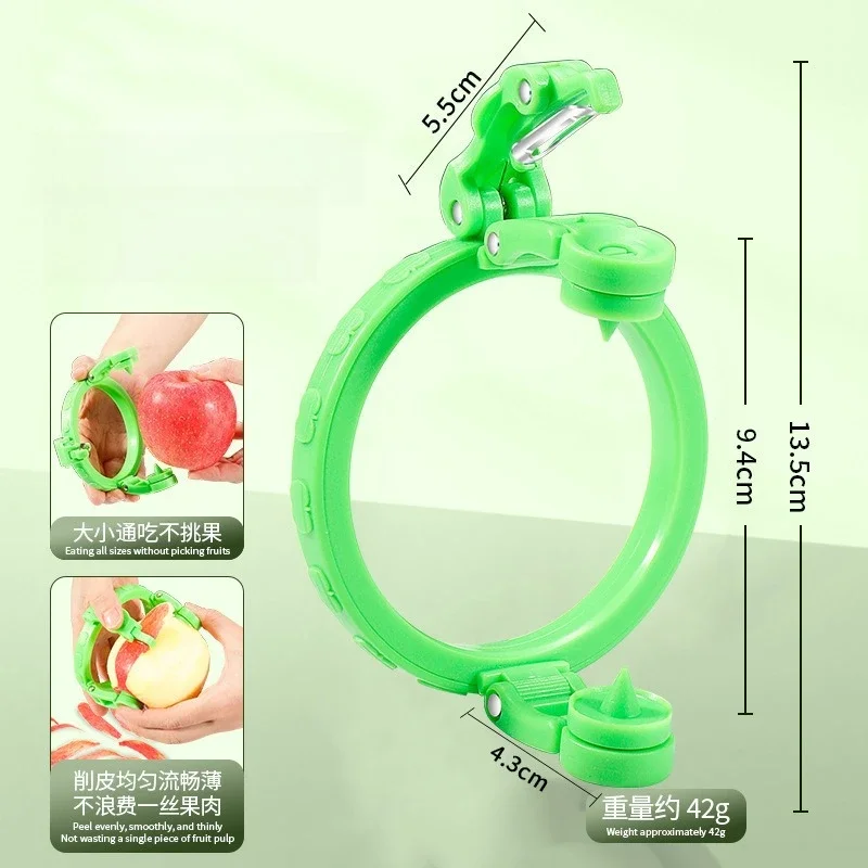 Fruit & Vegetable Tools Handheld Rotating Peeler for Apple Pear Kitchen Gadget Fruit Spiralizer Peeler Machine Gift