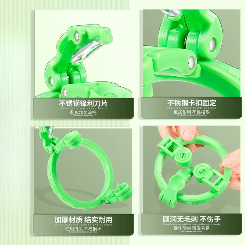 Fruit & Vegetable Tools Handheld Rotating Peeler for Apple Pear Kitchen Gadget Fruit Spiralizer Peeler Machine Gift