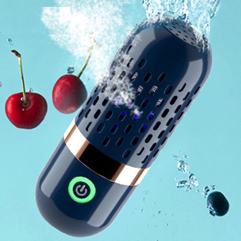 Fruit Vegetable Washing Machine Capsule Shape Wireless Food Purifier Household Pesticide Disinfection Vegetables
