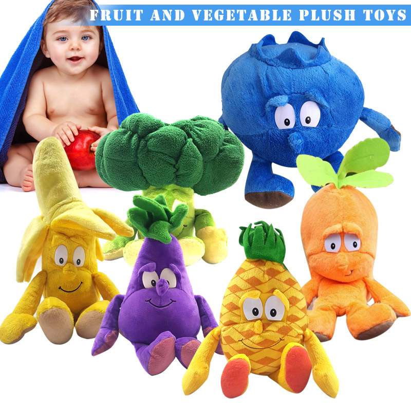 Fruits And Vegetables Toys Soft Plush Fruits And Vegetables Toys Soft Plush