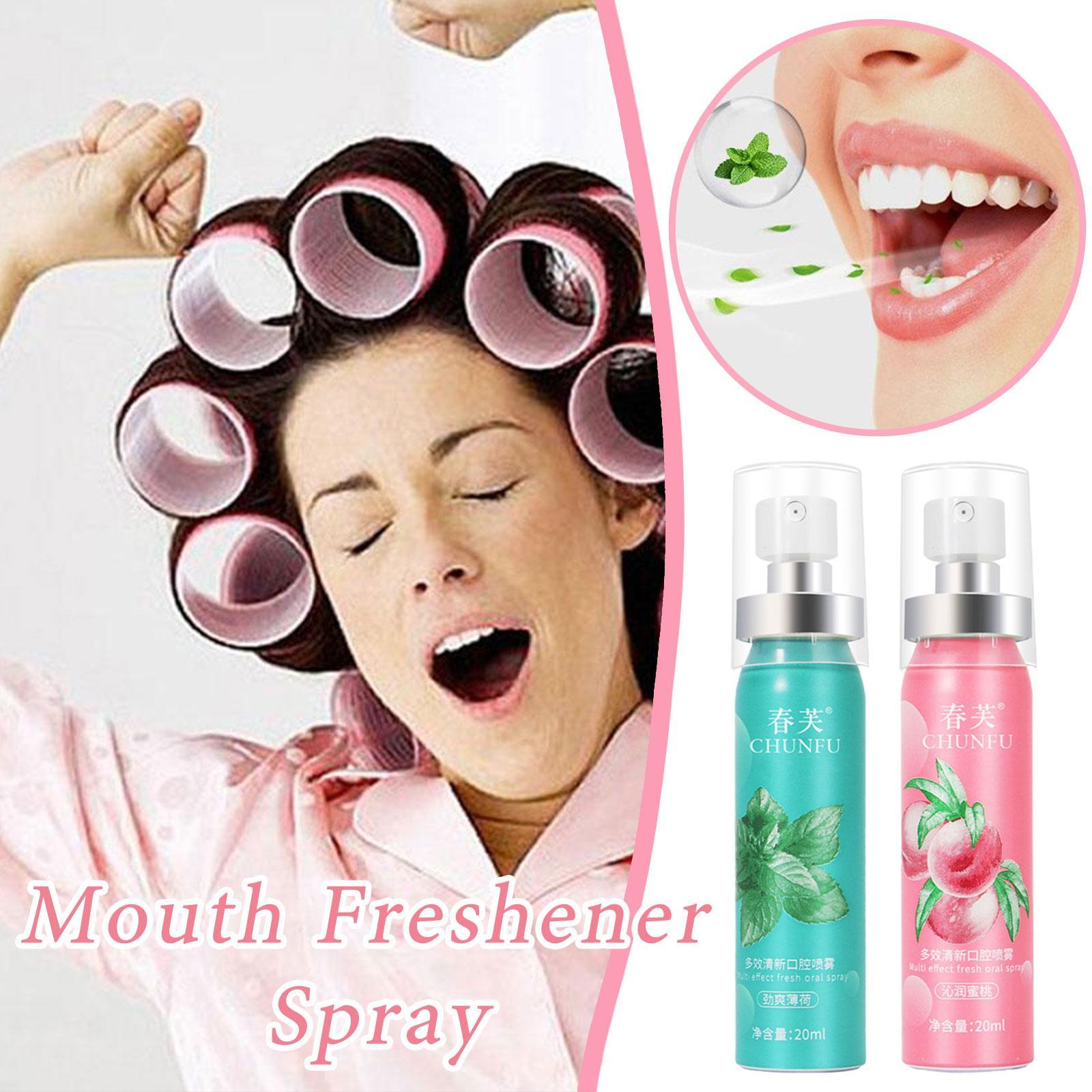 Fruity Breath Peach Mint Breath Freshener Spray Halitosis Freshener Treatment Mouth Odor Spray Refreshing Care Liquid Fruity Breath Peach Mint Breath Freshener Spray Halitosis Freshener Treatment Mouth Odor Spray Refreshing Care Liquid