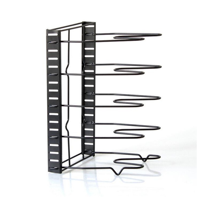 Frying Pan Rack 5-Tier Organizer Frying Pan Rack 5-Tier Organizer