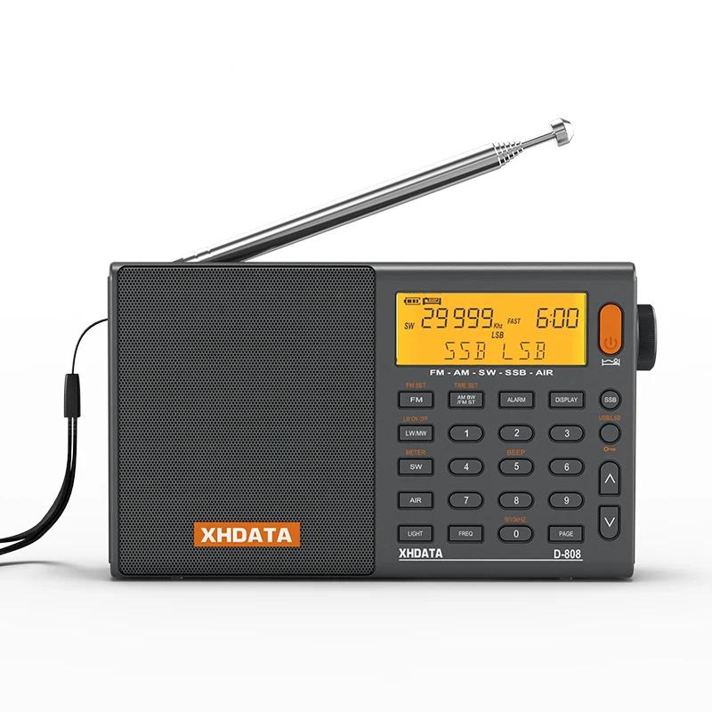 Full Band Portable Radio AM or FM or SW or MW SSB AIR RDS with Multifunction Deep Sound Stereo Deep Signal Processing Full Band Portable Radio AM or FM or SW or MW SSB AIR RDS with Multifunction Deep Sound Stereo Deep Signal Processing