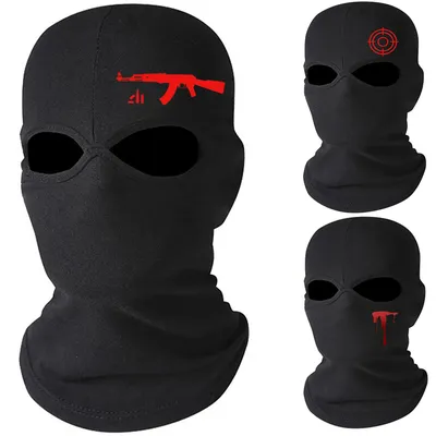 Full Face Balaclava Mask Tactical CS Winter Ski Cycling Hat Sun Protection Scarf Outdoor Sports Private Custom Full Face Balaclava Mask Tactical CS Winter Ski Cycling Hat Sun Protection Scarf Outdoor Sports Private Custom