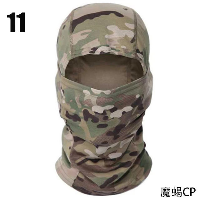 Full Face Balaclava Tactical Camouflage Mask Ski Bike Cycling Army Hunting Head Cover Scarf Multicam Military Airsoft
