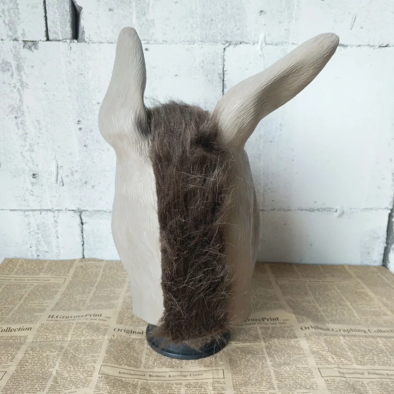 Full Face Latex Funny Donkey Mask with Protruding Teeth Full Face Latex Funny Donkey Mask with Protruding Teeth