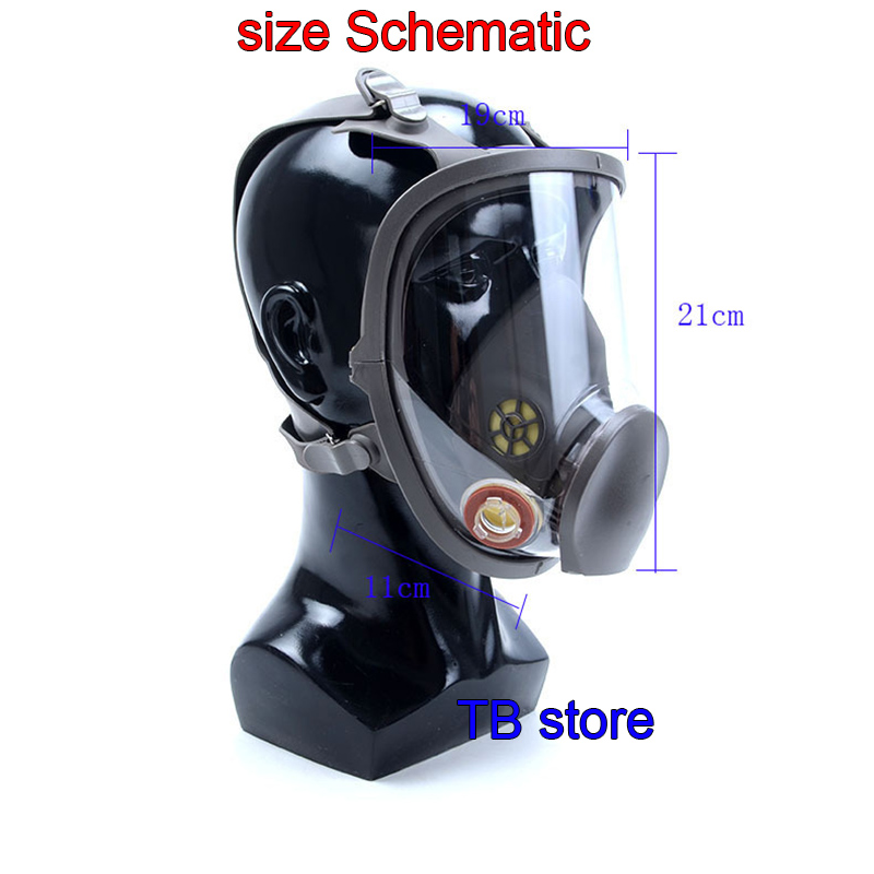 Full Face Respirator Mask Protective Gear Full Face Respirator Mask Protective Gear
