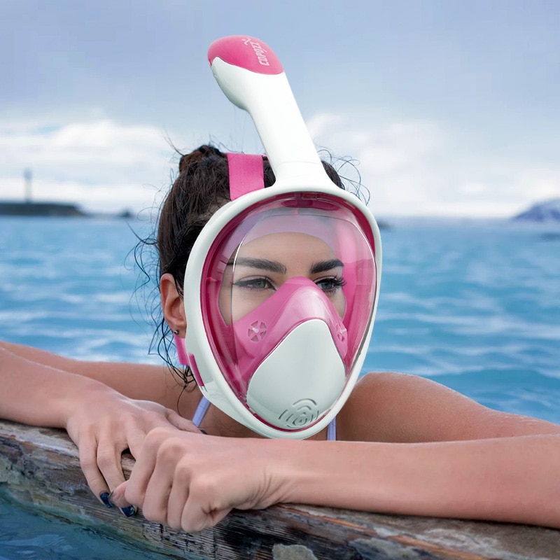 Full Face Snorkel Anti Fog Mask