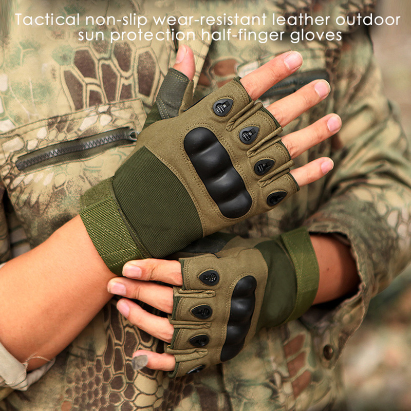 Full Finger Men's Gloves Outdoor Military Tactical Gloves Sports Shooting Hunting Airsoft Motorcycle Cycling Gloves