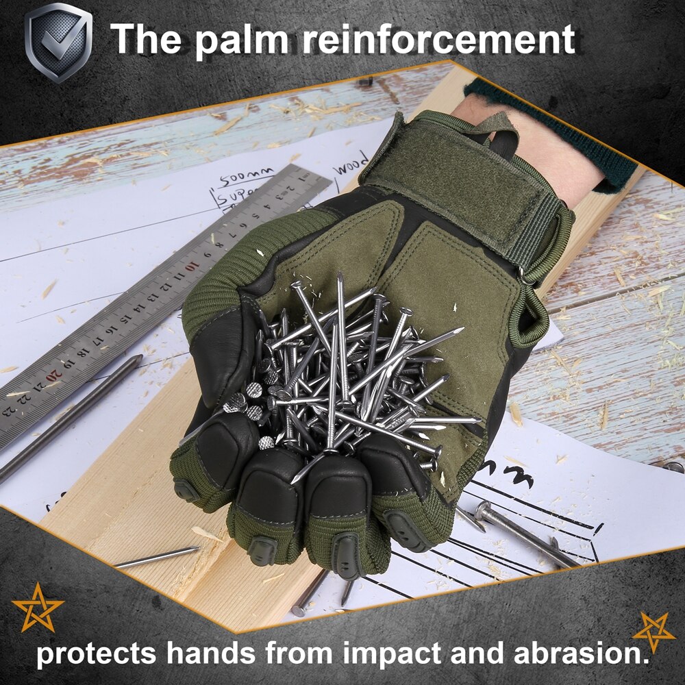Full Finger Military Tactical Gloves (1Pair) Full Finger Military Tactical Gloves (1Pair)