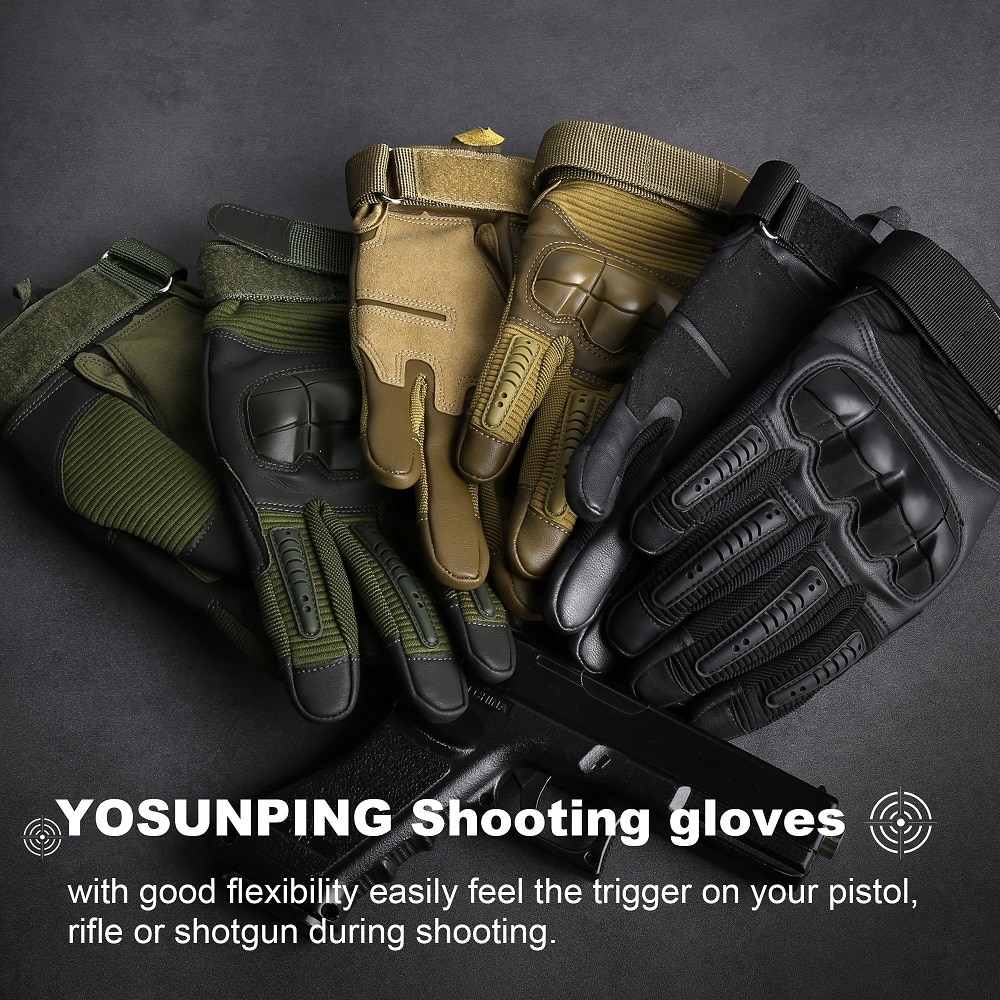 Full Finger Military Tactical Gloves (1Pair) Full Finger Military Tactical Gloves (1Pair)