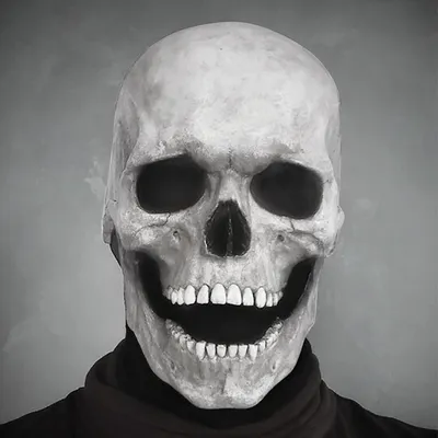 Full Head Mask Halloween Skull Costume Full Head Mask Halloween Skull Costume