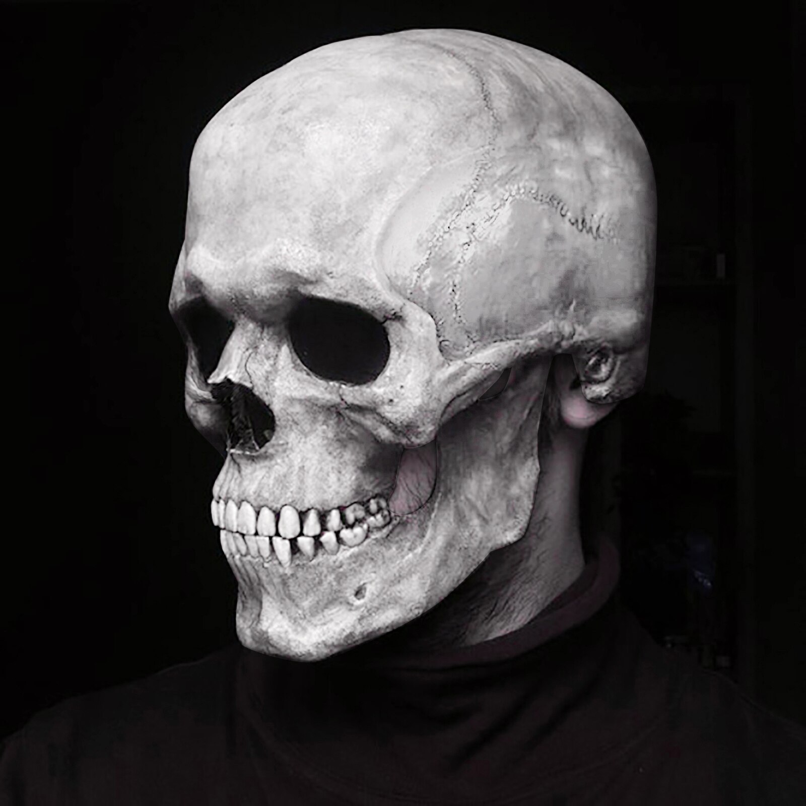 Full Head Mask Halloween Skull Costume Full Head Mask Halloween Skull Costume