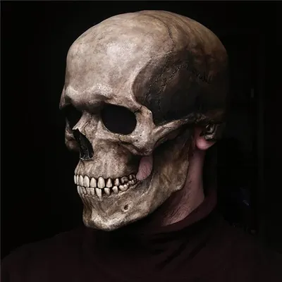 Full Head Skull Mask Carnival Adults Realistc Anonymous Halloween Moveable Mouth Jaw Anime Horror Helmet Skeleton Full Head Skull Mask Carnival Adults Realistc Anonymous Halloween Moveable Mouth Jaw Anime Horror Helmet Skeleton