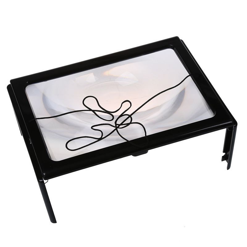 Full Page Magnifier Reading Aid with LED lights