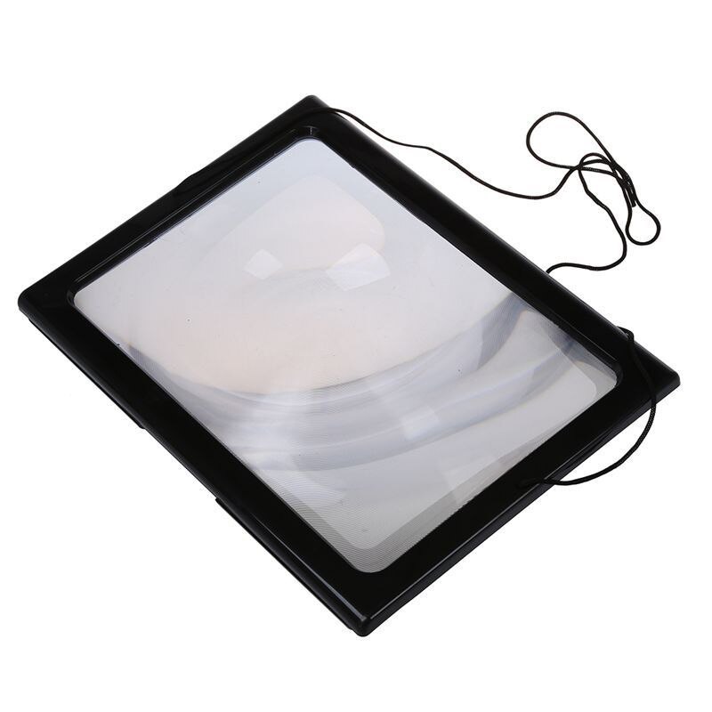 Full Page Magnifier Reading Aid with LED lights