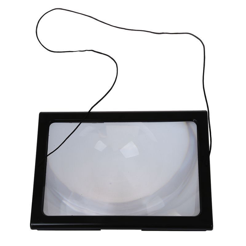 Full Page Magnifier Reading Aid with LED lights