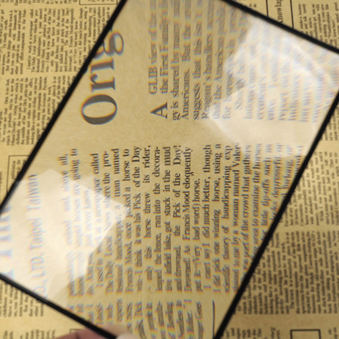 Full Page Magnifying Glass A5 Lens Full Page Magnifying Glass A5 Lens