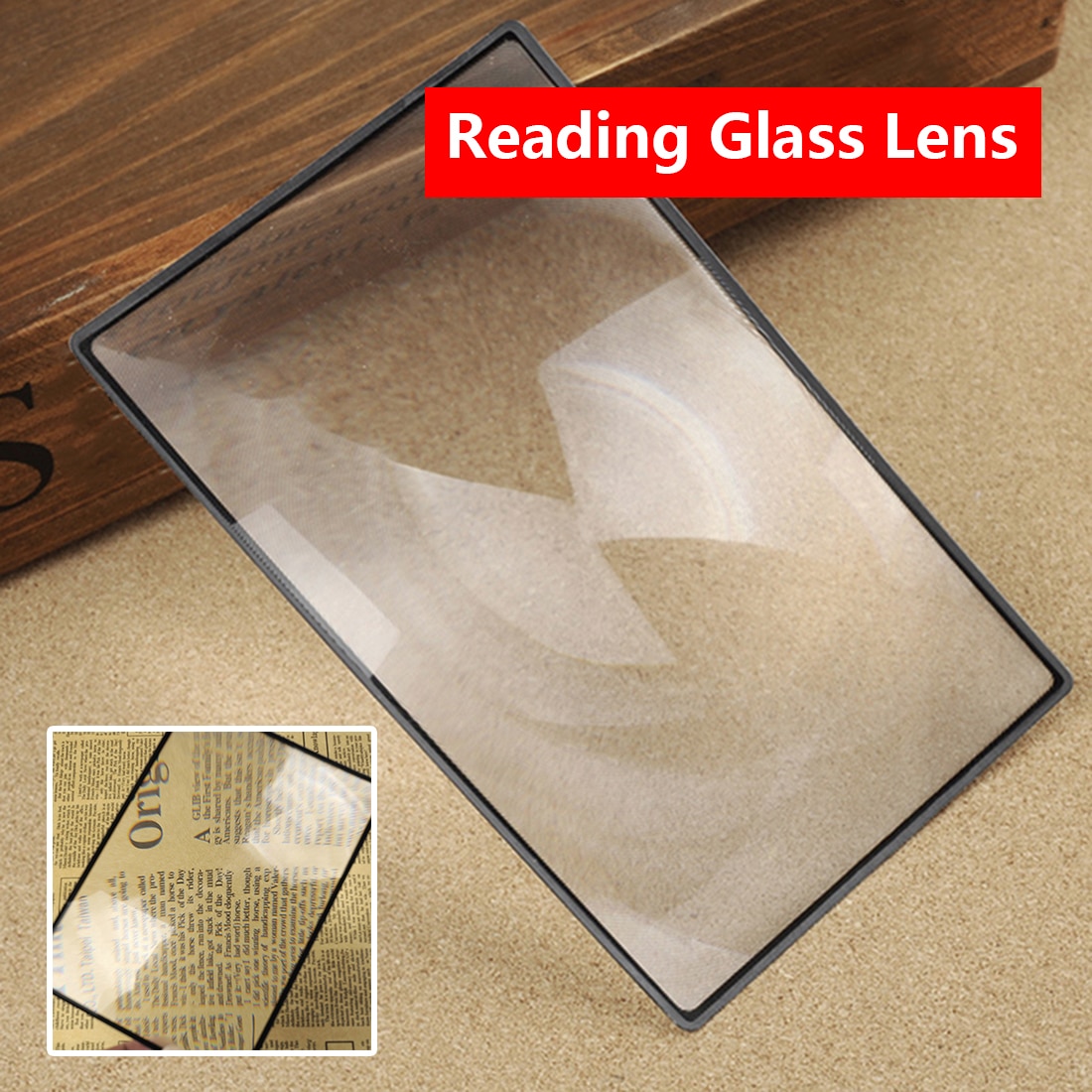 Full Page Magnifying Glass A5 Lens Full Page Magnifying Glass A5 Lens