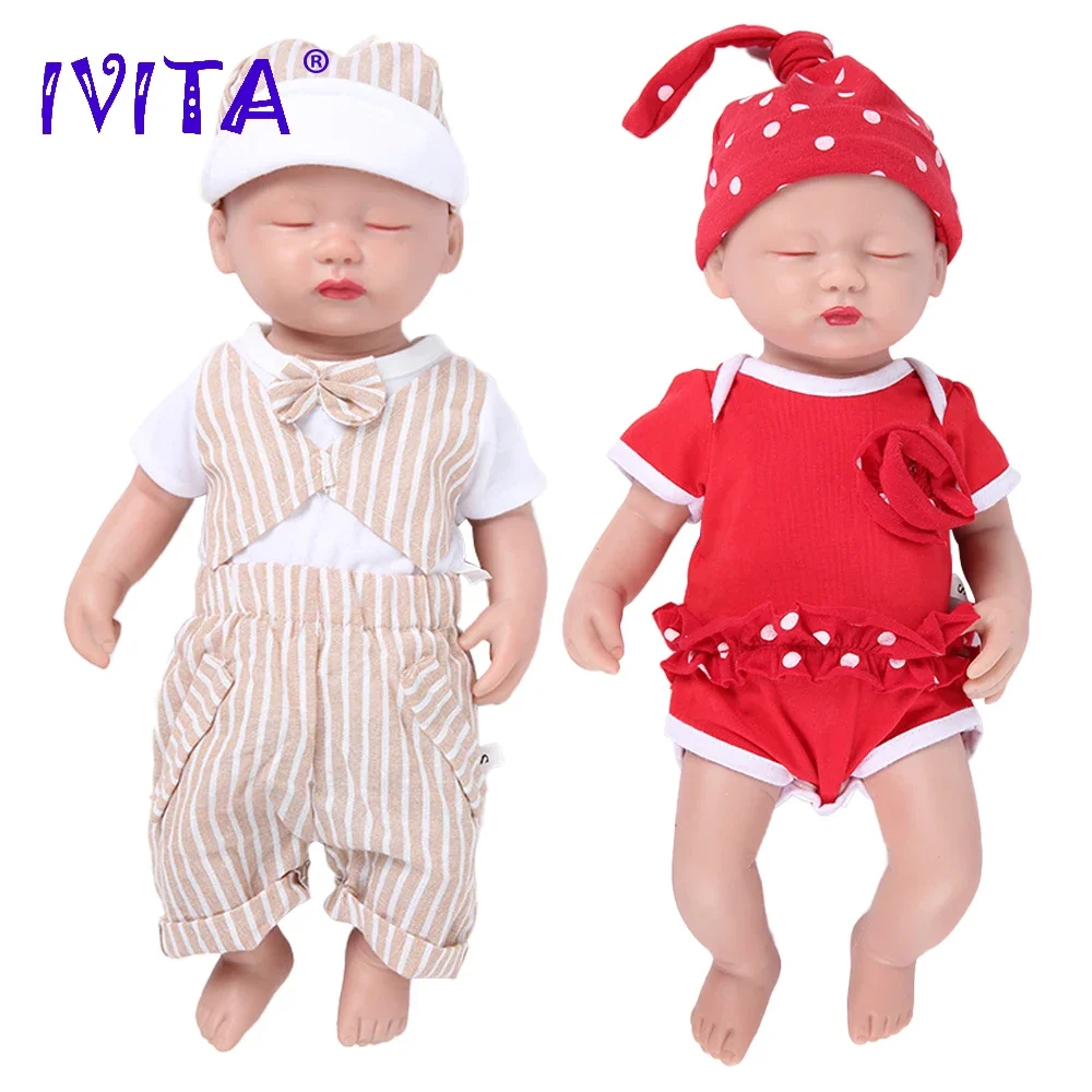Full Silicone Reborn Doll Wholesale Realistic Baby Toys Lifelike Newborn Baby DIY Painted Dolls Kit for Children Gift