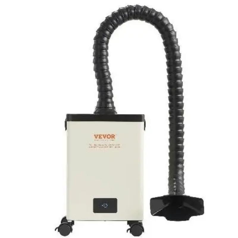 Fume Extractor 100W or 150W Soldering Smoke Extractor with 3-Stage Filters Strong Suction Purifier for Engraving DIY Fume Extractor 100W or 150W Soldering Smoke Extractor with 3-Stage Filters Strong Suction Purifier for Engraving DIY